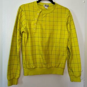 idol Vibrant Yellow Men's Crewneck Sweater